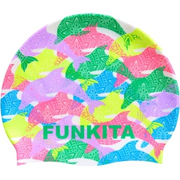 Badekappe Funkita Silicon Cap / Pastel Porpie