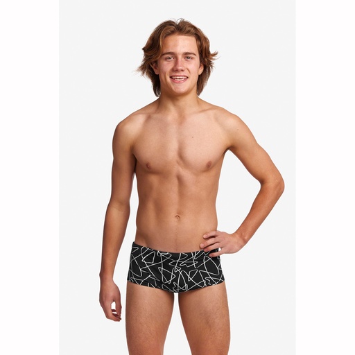 Badehose Funky Trunks Boys Sidewinder Trunk / Texta Mess