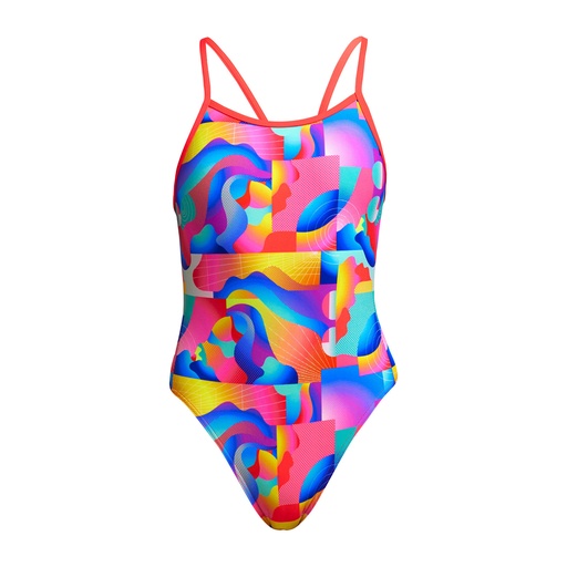 Badeanzug Funkita Girls Single Strap One Piece / Radar Rage