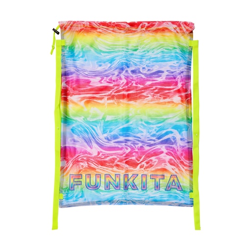 [FKG010A71714] Mesh Gear Bag Funkita / Lake Acid